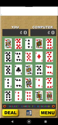 Multi Hand Video Poker - Screenshot 1