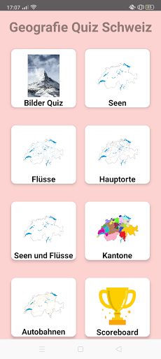 Geographie Quiz Schweiz - Screenshot 1