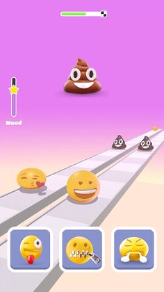 Emoji Runner 3D - Screenshot 1