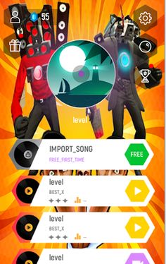 Toilet Monster: tiles hop game - Screenshot 1