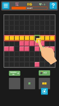 Block Puzzle - Hexa and Square - Screenshot 2