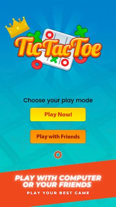 Tic Tac Toe : 2 Player XO game - Screenshot 1