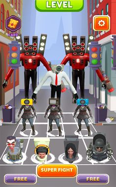 Toilet Merge War Master Battle - Screenshot 2