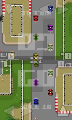 Retro Racing - Premium - Screenshot 2