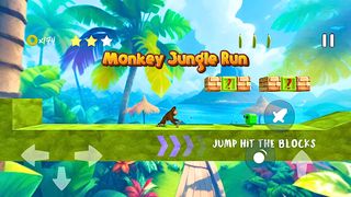 Monkey jungle kong banana game - Screenshot 2
