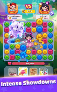 Tinkle Crush - Match 3 RPG - Screenshot 3