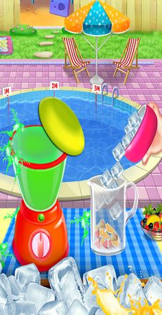 Icy Slushy Maker Cooking Game - Screenshot 2