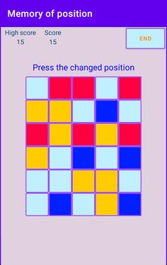 Memory of position - Screenshot 1