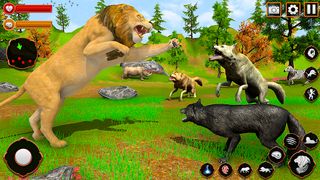 Wild Lion Simulator Games - Screenshot 2