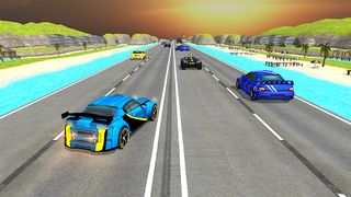 Racing With Man Cars - Screenshot 2
