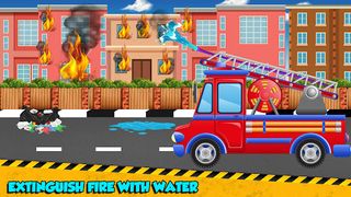 Road Cleaning Truck Games - Screenshot 1