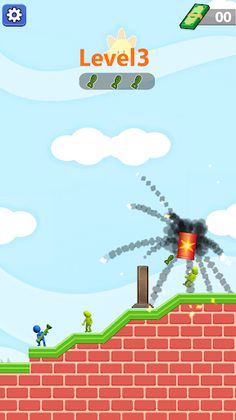 Bazooka Guy - Bazooka Puzzles - Screenshot 2