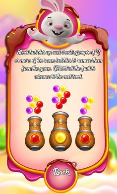 Rabbit Bubble Shooter - Screenshot 2