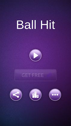 Ball Hit - Shoot Rock by Balls - Screenshot 1