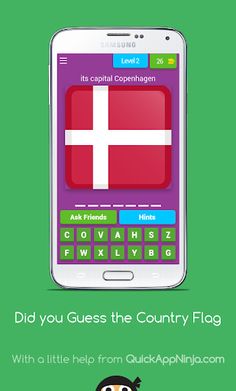 Guess the Country Flag Quiz - Screenshot 3