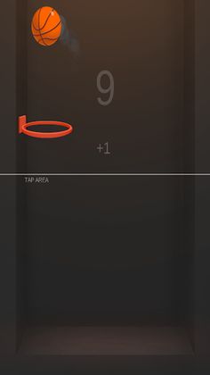 Tap Tap Shots - Fire Dunk Ball - Screenshot 3