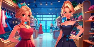 Fashion Shop Tycoon Dress Up - Screenshot 2