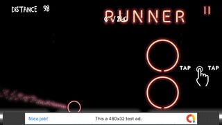 Neon Crazy Rolling Ball - Screenshot 2