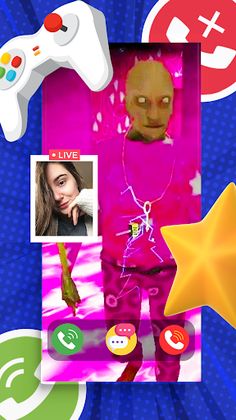 Barbi Granny Scary Video Call - Screenshot 2