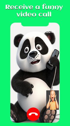Baby Panda Mod Call Chat Game - Screenshot 1