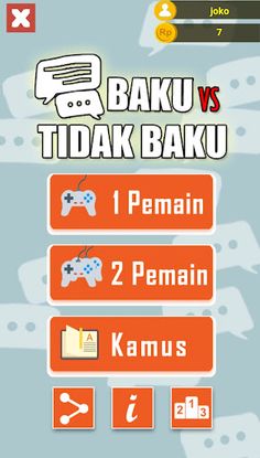 Baku VS Tidak Baku - Screenshot 1