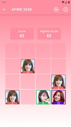 Apink 2048 Game - Screenshot 3