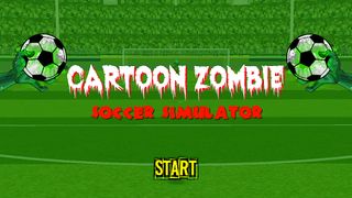 Cartoon Zombie Soccer - Screenshot 1