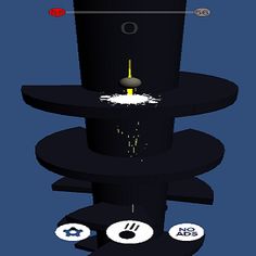 helix jump ping ball - Screenshot 1