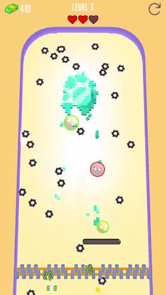 Saw Brick Crusher – Pong 3D - Screenshot 3