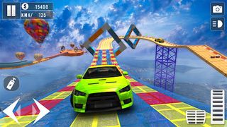 Mega Ramp Stunt Car Driver 3D - Screenshot 2