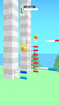 Ball Up: Knife Racing - Screenshot 2