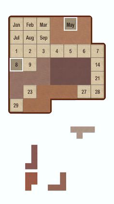 Calendar Puzzle - Screenshot 3