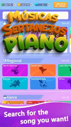 Música Sertaneja Piano Tiles - Screenshot 1