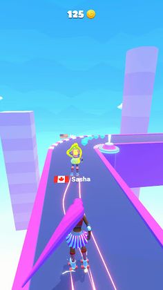 Hair Sling Drift 2D - Screenshot 4