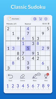 Sudoku – Classic Sudoku Puzzle - Screenshot 1