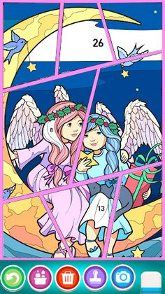 Christmas Winter Coloring Book - Screenshot 1