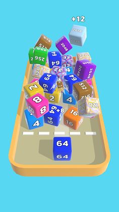 Smash Cube:2048 Merge 3D - Screenshot 4