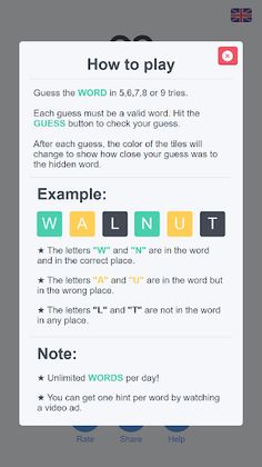 Woriddle! Word guess challenge - Screenshot 4