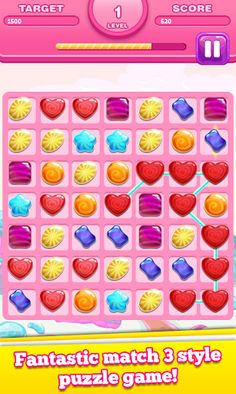 Candy Madness - Match 3 Puzzle - Screenshot 1