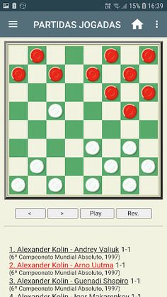 Campeonatos Mundiais de Damas - Screenshot 4