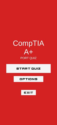CompTIA A+ Port Quiz 2023 - Screenshot 3