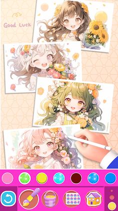 Princess Color: Doll Coloring - Screenshot 1