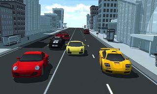Crazy Street Traffic Toon Race - Screenshot 3