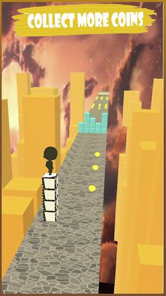 Endless Cube Stack Surfer 3D - Screenshot 4