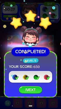 Galaxy Smash - Match 3 puzzle - Screenshot 3