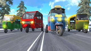 Tuk Tuk Rickshaw -Traffic Race - Screenshot 1
