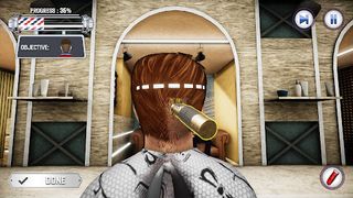 Barber Shop Game Hair Cut 3d - Screenshot 2