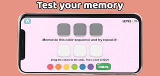Color sequence game - Screenshot 3