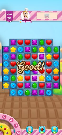 Sweet Sugar Match 3 - Screenshot 1