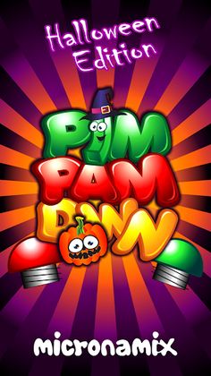 Pim Pam Down. Halloween Night - Screenshot 2